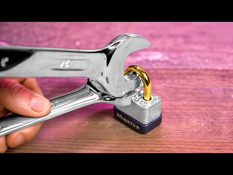 13 ways to unlock various locks | TOP 10 Magnet Science Experiments & Tricks