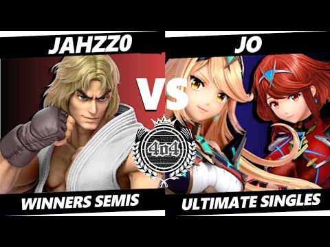 4o4 Smash Night 71 - InC| Jahzz0 (Ken) vs EVC| jo (Mythra, Pyra) - Winners Semi-Final