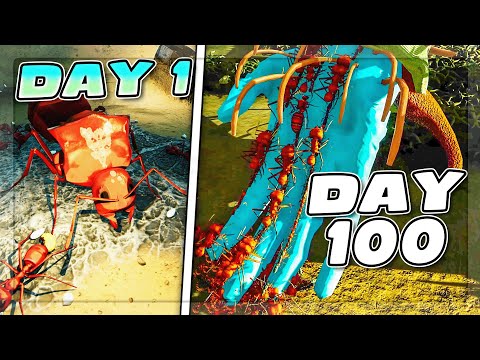 I RAISED And EVOLVED The PERFECT ANT NEST in Empires Of The Undergrowth (Full Playthrough / Movie)