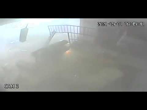 Explosão em cozinha em Belém