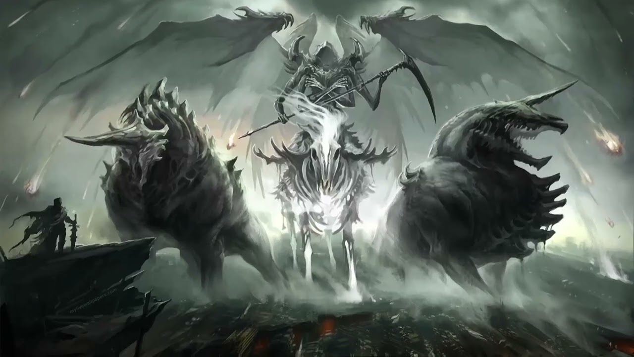 Death Skeleton Grim Reaper Live Wallpaper