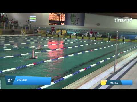 Serie 1 dei 200 Dorso  Assoluti Femmine Master - Campionati Regionali Master 2015 VENETO e FRIULI V