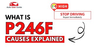 OBD Code p246f Guide to Repair