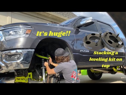 CRANKING MY LIFT FROM 6" TO 8" | 2021 Ram 1500