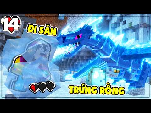 LẦN ĐẦU ĐI SĂN TRỨNG RỒNG DƯỚI HANG😱‼️| Minecraft Vương Quốc Rồng #14