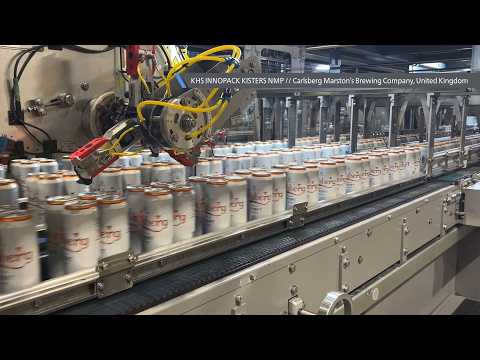 Carlsberg relies on sustainable packaging using dots of adhesive with KHS Nature MultiPack