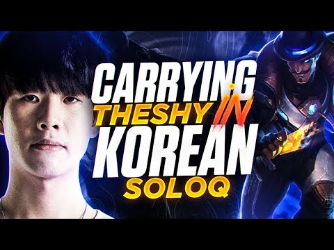CARRYING THESHY IN KOREAN SOLOQ!!! | Midbeast