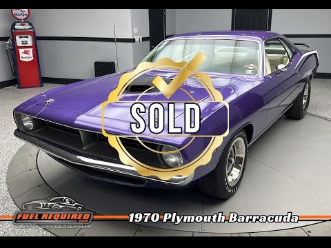 1970 Plymouth Barracuda (CC-1820616) for sale in McDonald, Pennsylvania