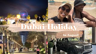 DUBAI 🇦🇪|| MARRIOTT PALM JUMEIRAH, WILD WADI & AQUAVENTURE WATERPARK, BURJ KHALIFA || IN AUGUST! ☀️