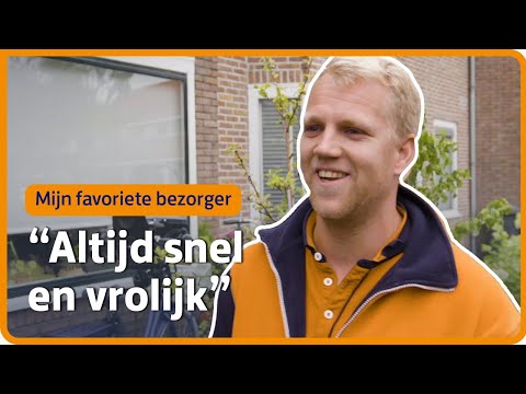 Favoriete bezorger Serge wordt verrast! | PostNL Mijn favoriete bezorger