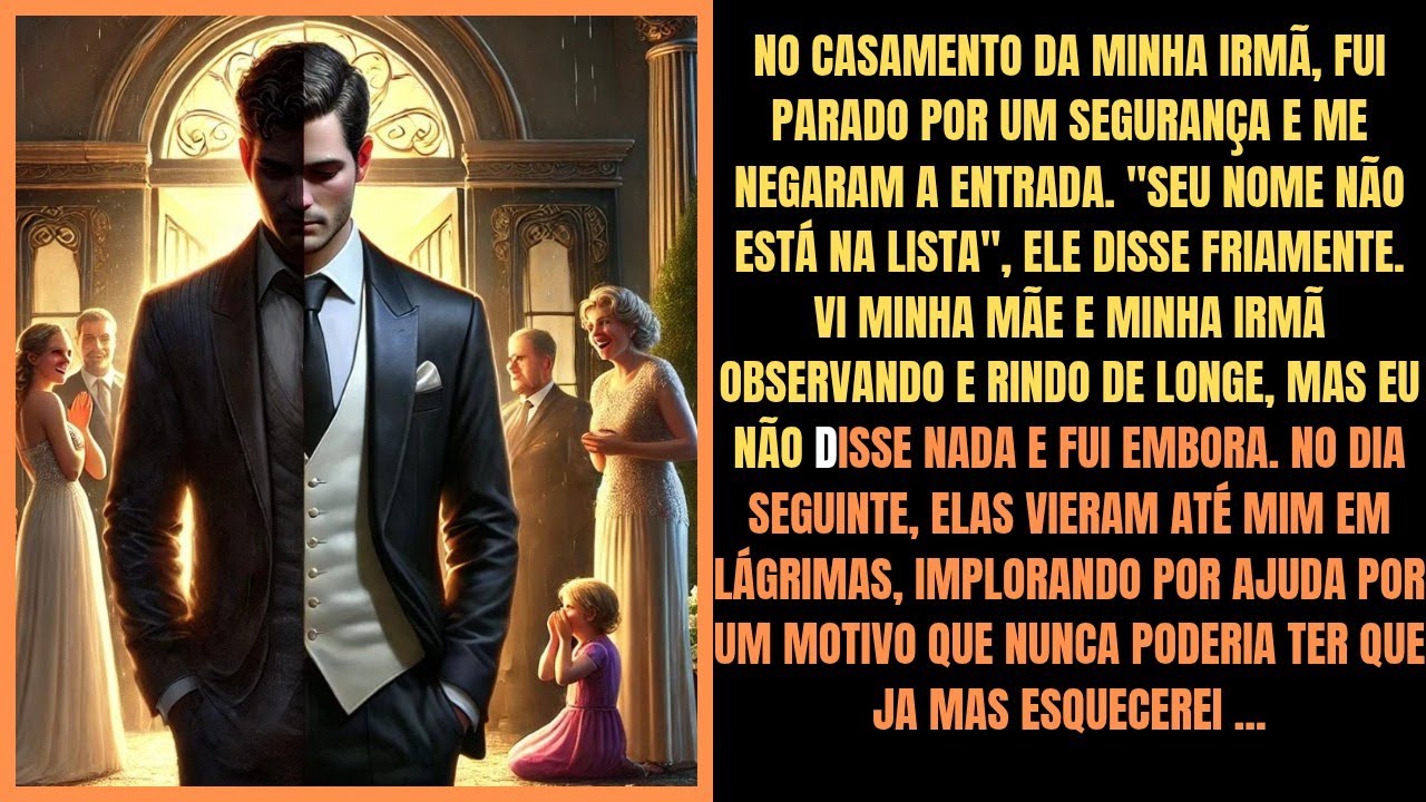 O CASAMENTO DA MINHA IRMÃ ME DEIXOU EM LÁGRIMAS... MAS ERAM ELES QUE IMPLORAVAM NO DIA SEGUINTE