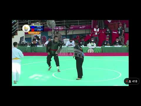 PON PAPUA 2021 | PENCAK SILAT | Eko Febriyanto(JaTim) vs Putra Hidayana (Papua)