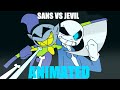 SANS VS JEVIL UNDERTALE VS DELTARUNE ANIMATION