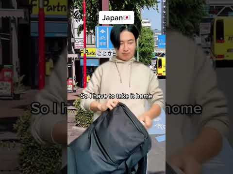 Where should I throw away my trash in Japan? But in Poland…