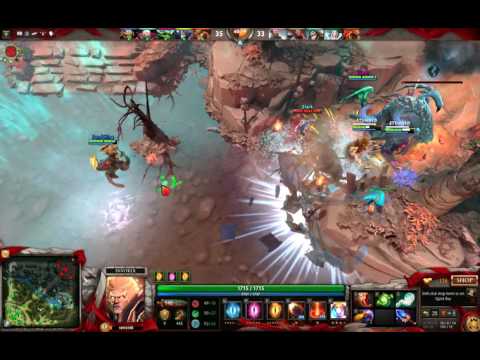 w33 invoker combo using by me winston Dota 2
