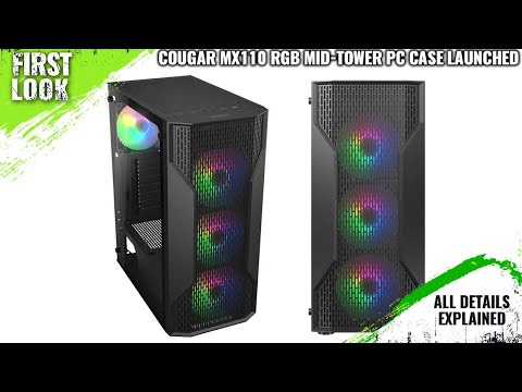 Cougar MX110 RGB w/o PSU Black