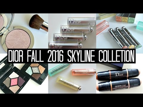 Dior Fall 2016 Makeup "Skyline" Collection! | samantha jane Video