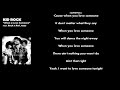 KID ROCK - When U Love Someone with Lyrics