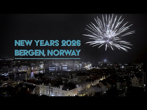 New Years celebration, Bergen Norway, 2026
