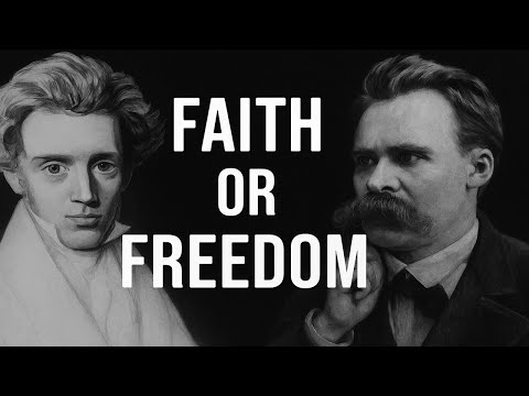 Kierkegaard meets Nietzsche : The Knight Of Faith vs The Overman ( Clash Of The Titans )