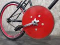 Increase The Maximum Speed Of Your Bike Homemade Giant Crank Bike