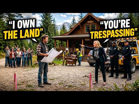 HOA Karen Called Cops on My Cabin — Froze When She Learned Who Owned the Land