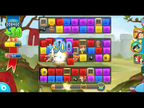 Pet Rescue Saga Level 4352 - NO BOOSTERS | SKILLGAMING ✔️