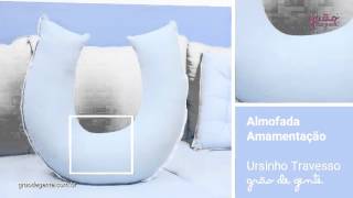 Almofada para Amamentação Ursinho Travesso Azul | Ref: 54458