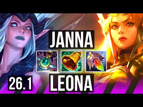 JANNA & Brand vs LEONA & Kai'Sa (SUP) | EUW Diamond | 26.1
