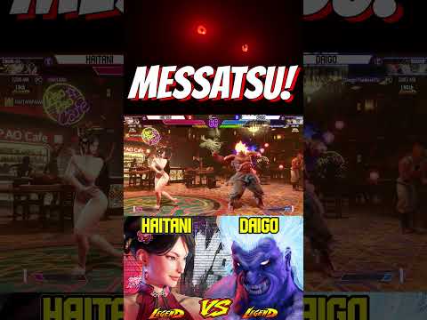 SF6 Daigo Umehara (Akuma( VS Haitani (Chun Li)💥Messatsu💥