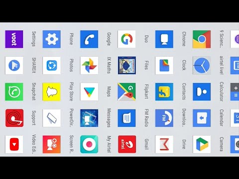 How to change Icon shape in Nokia 5.1 plus