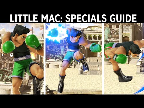 LITTLE MAC: SPECIALS GUIDE - Combos, Setups, Tips & Tricks! - Smash Ultimate