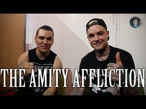 Interview THE AMITY AFFLICTION, Ahren Stringer & Dan Brown - Hellfest 2016 (french subtitles)