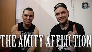 Interview THE AMITY AFFLICTION, Ahren Stringer & Dan Brown - Hellfest 2016 (french subtitles)