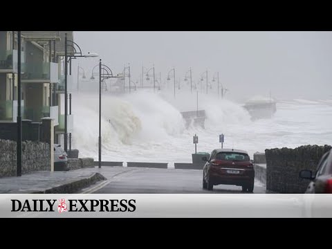 ‘Worst conditions still to come’ as Storm Agnes hits UK