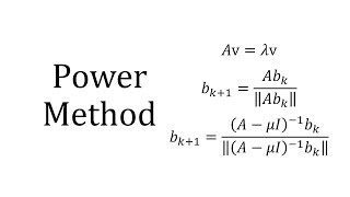 Power Method with Inverse & Rayleigh