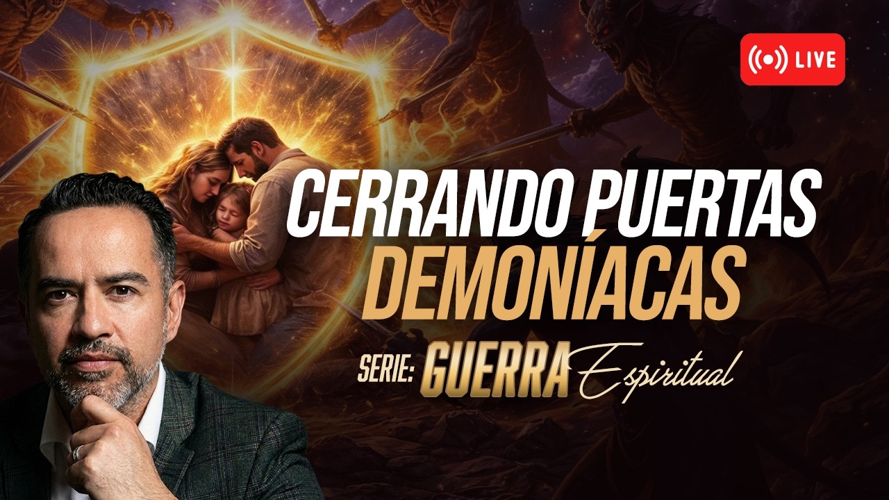 PRÉDICA Cerrando puertas demoniacas SERIE: GUERRA ESPIRITUAL - Pastor Freddy DeAnda