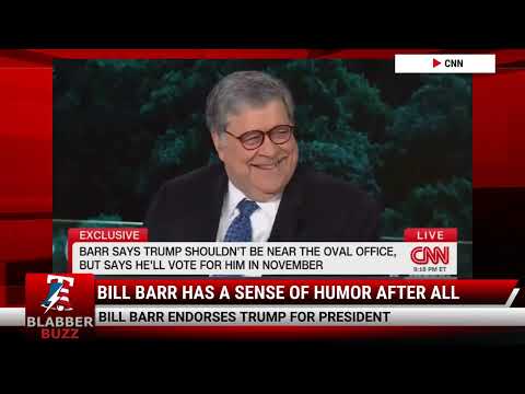 Watch: Bill Barr Has A Sense Of Humor After All