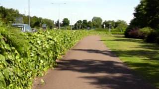 preview picture of video 'H6 CHILDS WAY EASTBOUND ( MILTON KEYNES  RED-PATH JOURNEY) BY BICYCLE'
