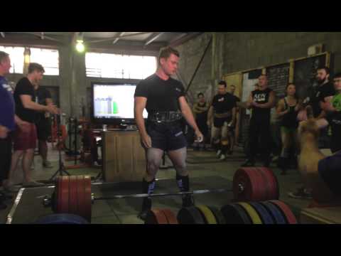 Alex Bewsey - Deadlift Comp (PTC Brisbane) 04-08-2013