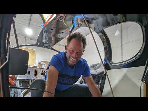 Month #17 of our Sling TSi Build: Installing the fuel manifold, avionics tray and connecting wiring