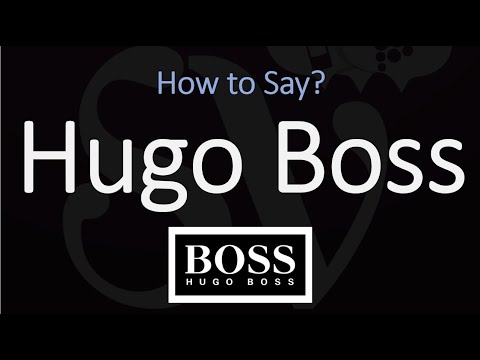 How to Pronounce Hugo Boss? (CORRECTLY)