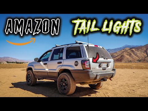 Installing Amazon Taillights on my Jeep WJ | Najar Offroad