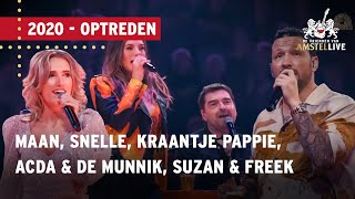 Video thumbnail of "Acda & de Munnik, Snelle, Kraantje Pappie, Maan, Suzan & Freek | 2020 | Vrienden van Amstel LIVE"
