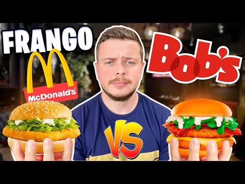 FRANGO MAIS BARATO - MCDONALDS vs BOBS