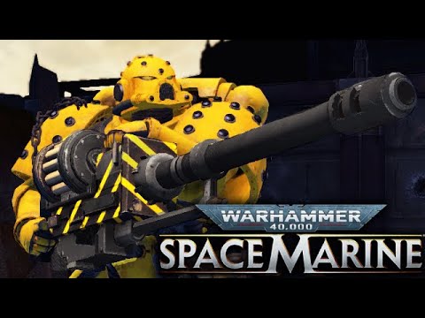 AUTOCANNON GAMEPLAY: Astartes vs Orks! - Warhammer 40K: Space Marine, Augmented Mod