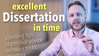 HOW TO WRITE AN EXCELLENT MASTERS THESIS | Dissertation tips that got me a distinction