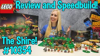 First Look at LEGO® Lord of the Rings The Shire! #10354 | Speed Build & Set Review! | #lego #reviews