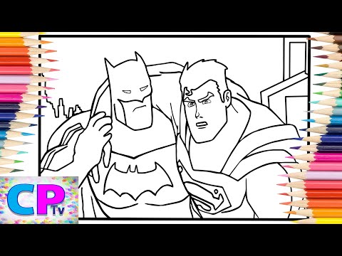 Batman Defends Superman Coloring Pages/Mendum - Stay With Me (Krys Talk Remix) [NCS Release]