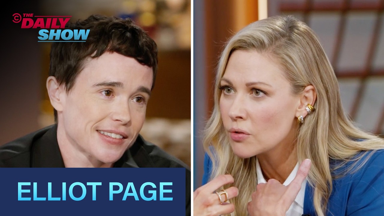 Video: Elliot Page discusses Sinon role in Nolan's The Odyssey on The Daily Show